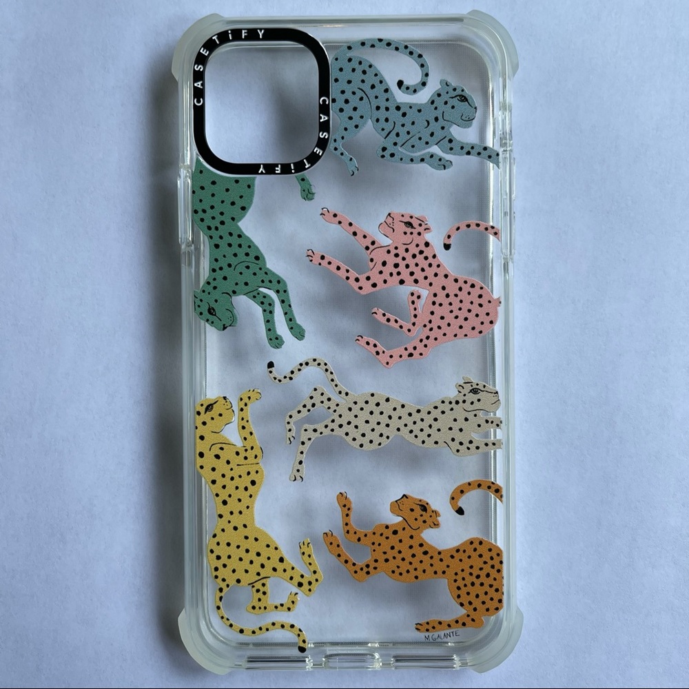 CASETiFY Rainbow Cheetah iPhone 11 Pro Max Case